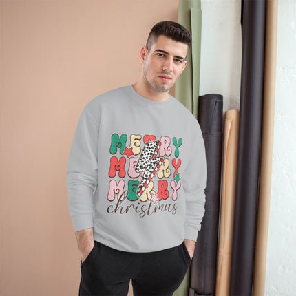 Christmas themed Champion Sweatshirt