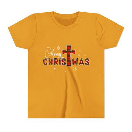 Kurzärmeliges T-Shirt für Jugendliche mit Weihnachtsmotiv