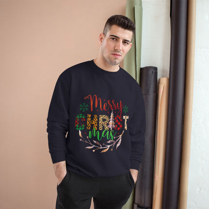 Christmas themed Champion Sweatshirt