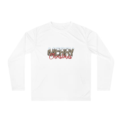 Christmas themed Unisex Performance Long Sleeve Shirt
