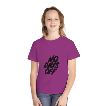 Typography themed Youth Midweight Tee
