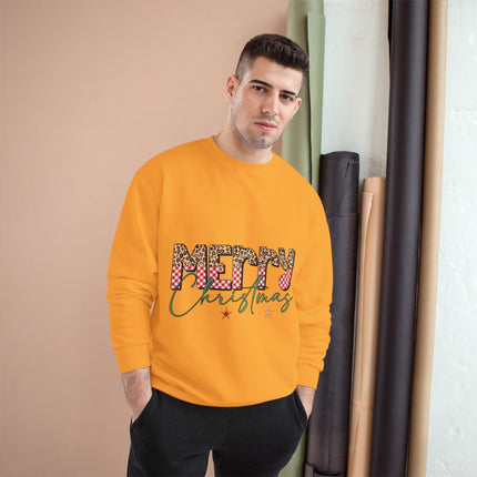 Christmas themed Champion Sweatshirt