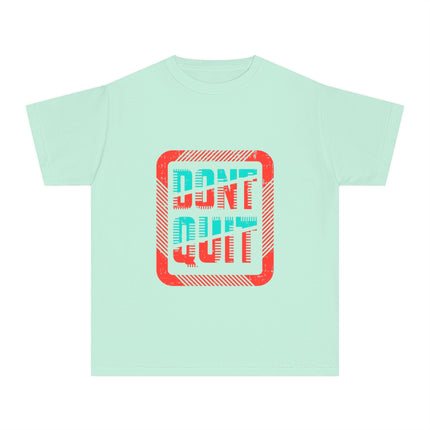 Typography themed Youth Midweight Tee