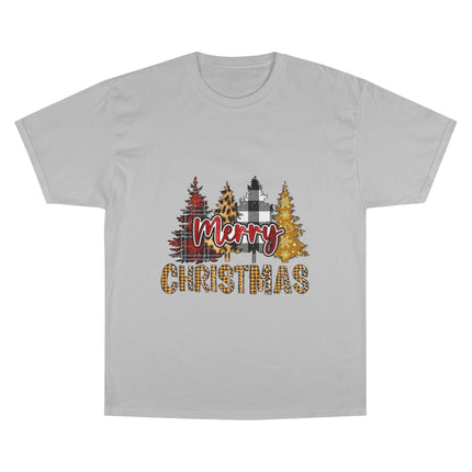Champion-T-Shirt mit Weihnachtsmotiv