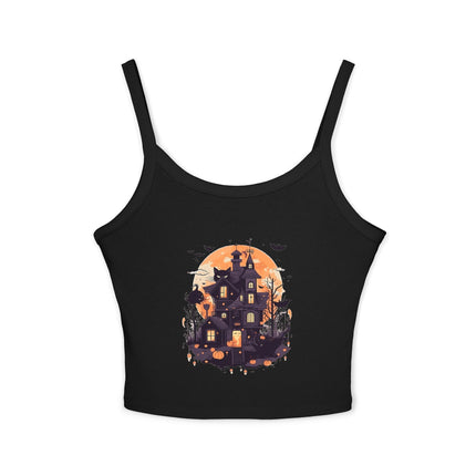 Halloween-Themen Damen Spaghetti Strap Tank Top 