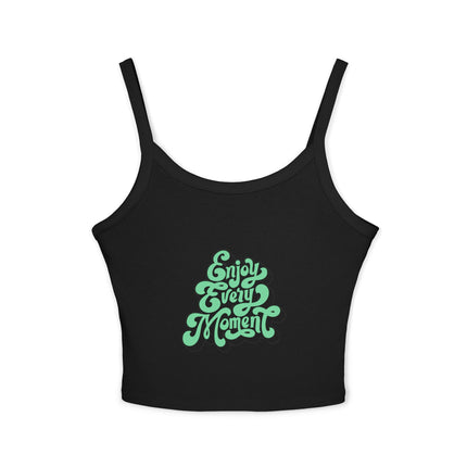 Typografie Themen Damen Spaghetti Strap Tank Top 