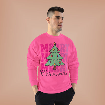 Christmas themed Unisex EcoSmart Crewneck Sweatshirt