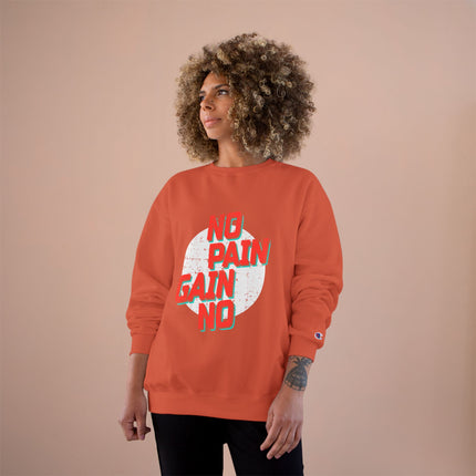 Champion-Sweatshirt mit Typografie-Motiv