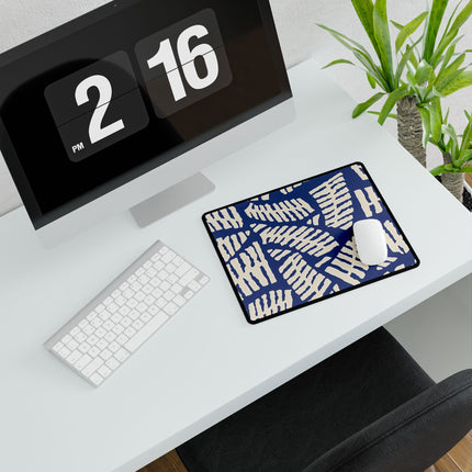 Cute Blue Pattern design themed Desk Mats
