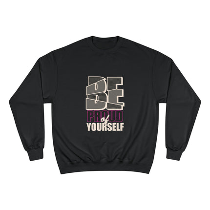 Champion-Sweatshirt mit Typografie-Motiv