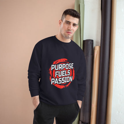 Champion-Sweatshirt mit Typografie-Motiv