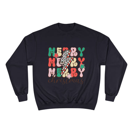 Christmas themed Champion Sweatshirt