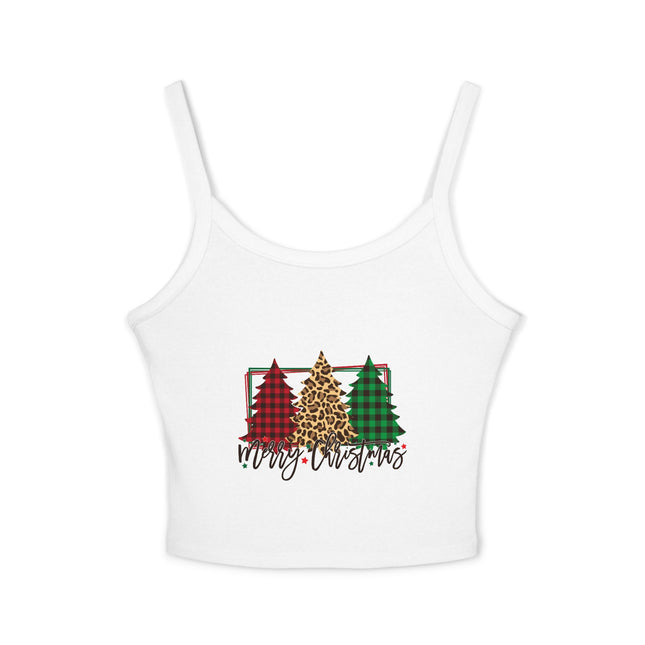Weihnachtsmotiv Damen Spaghettiträger Tank Top