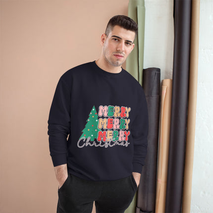 Christmas themed Champion Sweatshirt