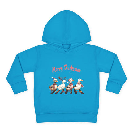 Christmas themed Toddler Pullover Fleece Hoodie