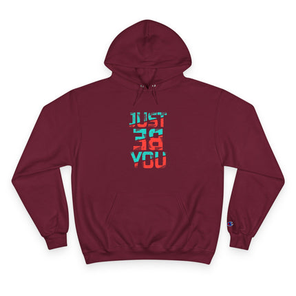 Typography themed Champion Hoodie