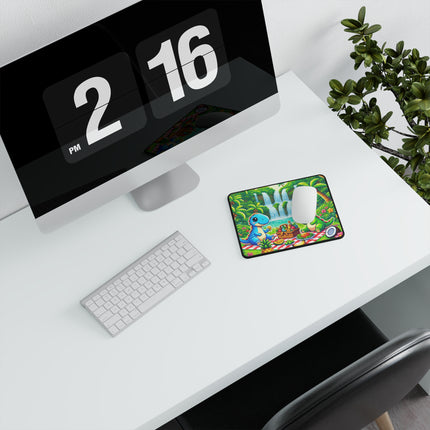 Niedliches rutschfestes Gaming-Mauspad mit 2 Dino-Designs