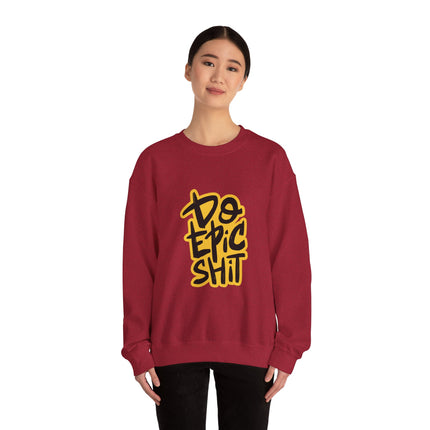 Unisex Heavy Blend Crewneck Sweatshirt mit Typografie-Motiv