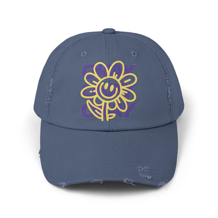 Okay, okay, okay, chillige Stimmung, Unisex-Distressed-Cap 