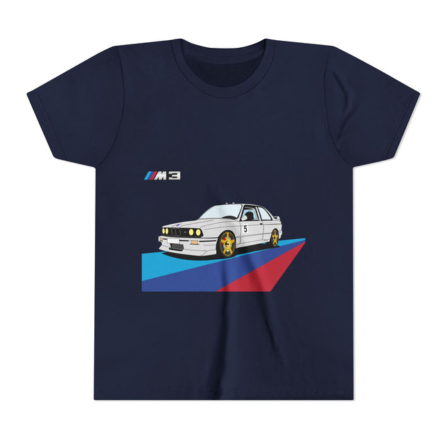 Car Enthusiast themed Youth Short Sleeve Tee