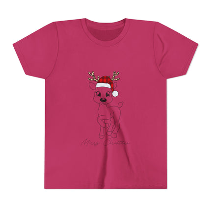 Kurzärmeliges T-Shirt für Jugendliche mit Weihnachtsmotiv