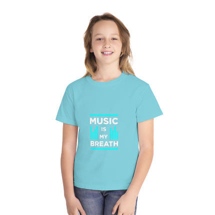Typography themed Youth Midweight Tee
