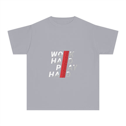 Typography themed Youth Midweight Tee
