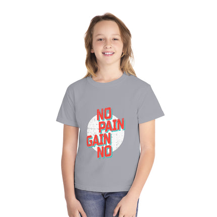 Typography themed Youth Midweight Tee