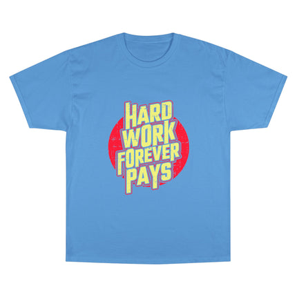 Champion-T-Shirt mit Typografie-Motiv