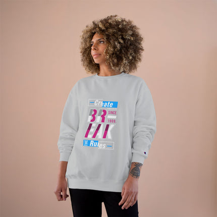 Champion-Sweatshirt mit Typografie-Motiv