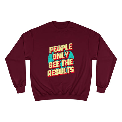 Champion-Sweatshirt mit Typografie-Motiv