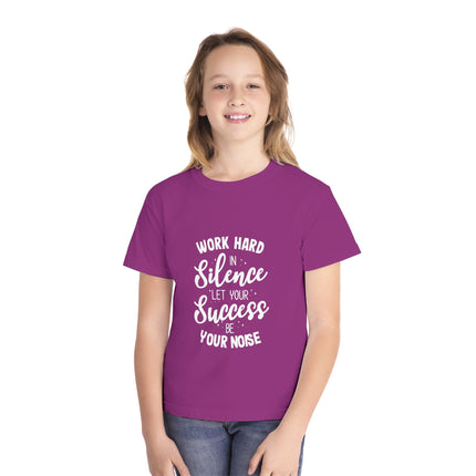 Typography themed Youth Midweight Tee