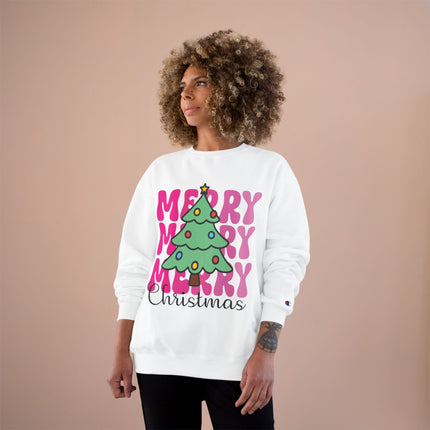 Christmas themed Champion Sweatshirt