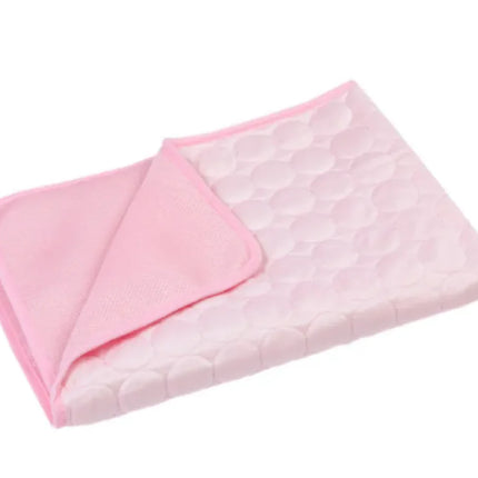 Cooling Pet Mat – Ice Silk Summer Bed
