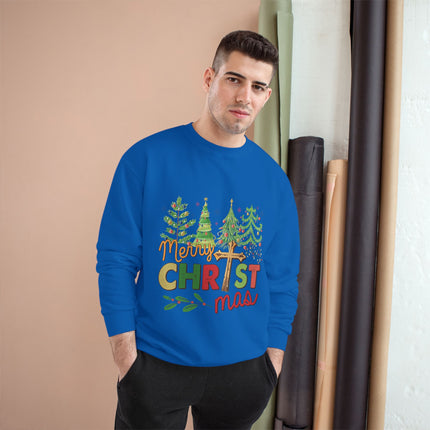 Christmas themed Champion Sweatshirt
