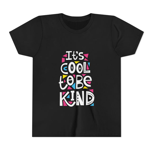 Kurzärmeliges Jugend-T-Shirt mit Typografie-Motiv