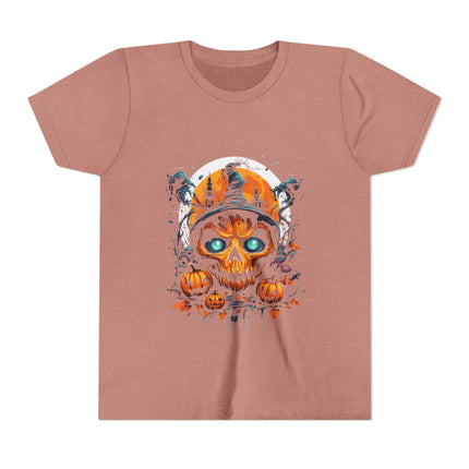 Halloween themed Youth Short Sleeve Tee