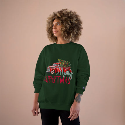 Christmas themed Champion Sweatshirt