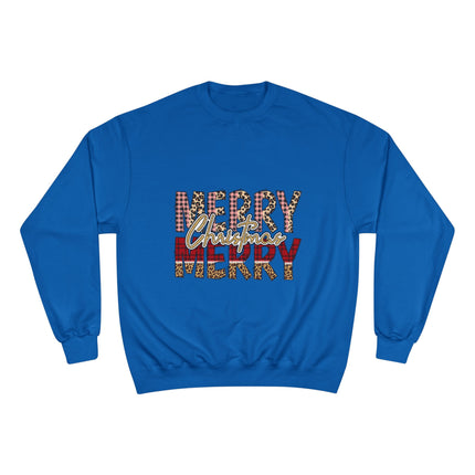 Christmas themed Champion Sweatshirt