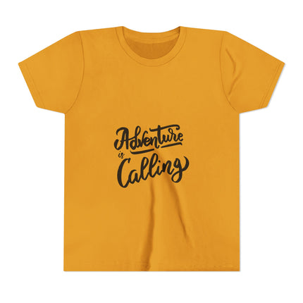 Typography themed Youth Short Sleeve Tee