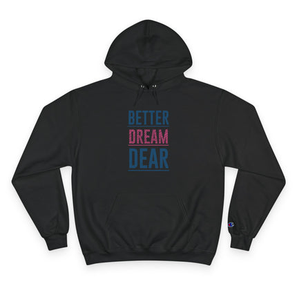 Typography themed Champion Hoodie