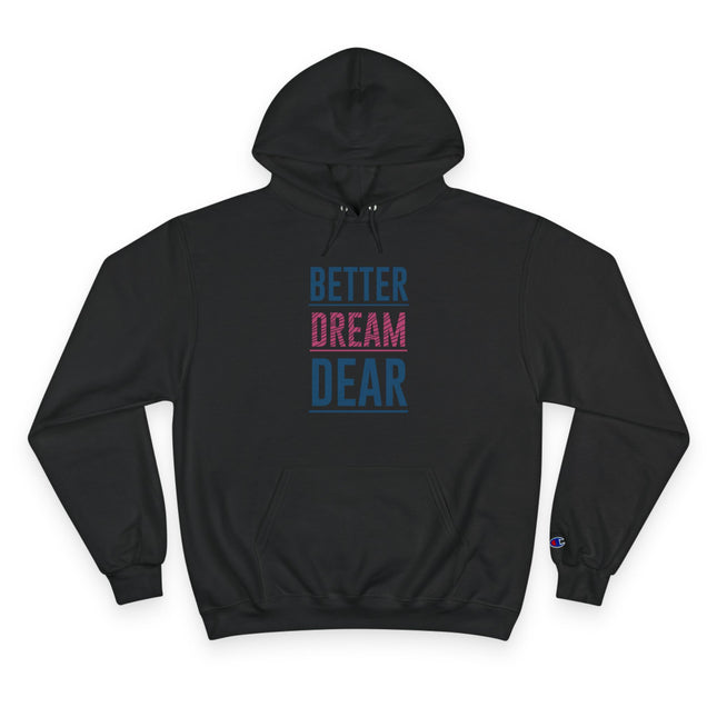 Typography themed Champion Hoodie