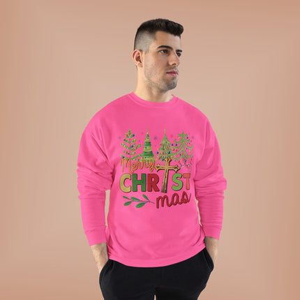 Christmas themed Unisex EcoSmart Crewneck Sweatshirt