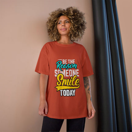 Champion-T-Shirt mit Typografie-Motiv
