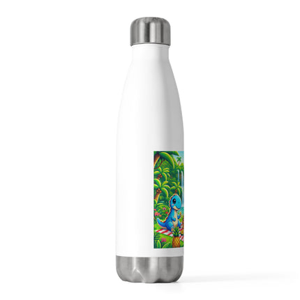 Cute 2 Dino design themed 20oz Insulated Bottle