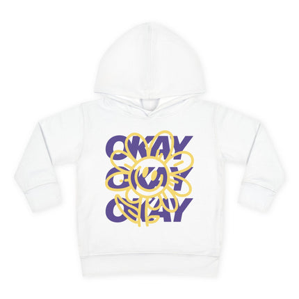 okay okay okay chill mood Toddler Pullover Fleece Hoodie
