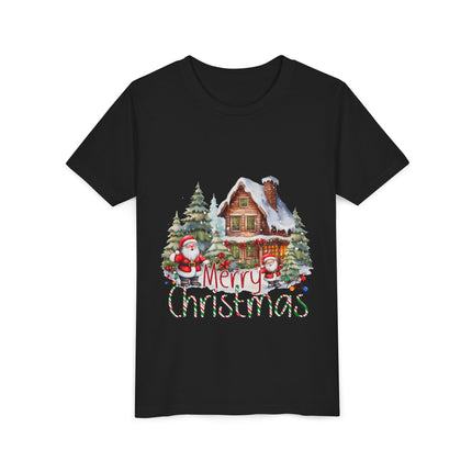 Christmas themed Youth Short Sleeve Tee
