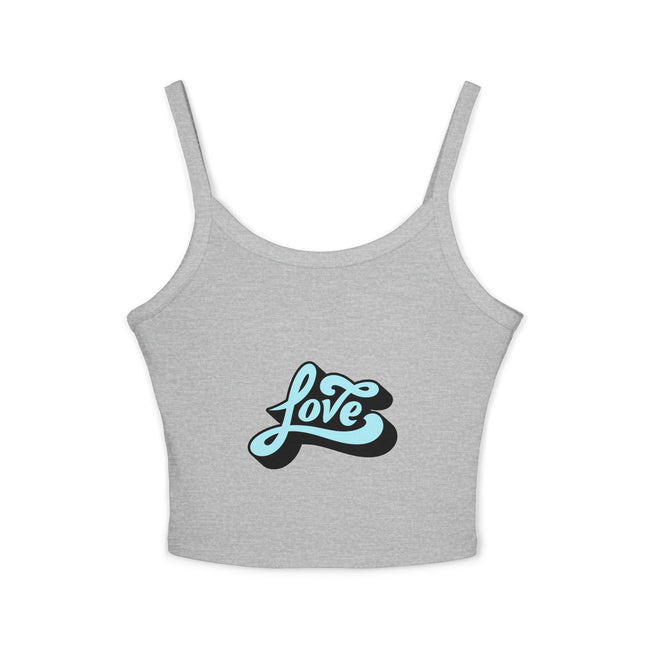 Typografie Themen Damen Spaghetti Strap Tank Top 