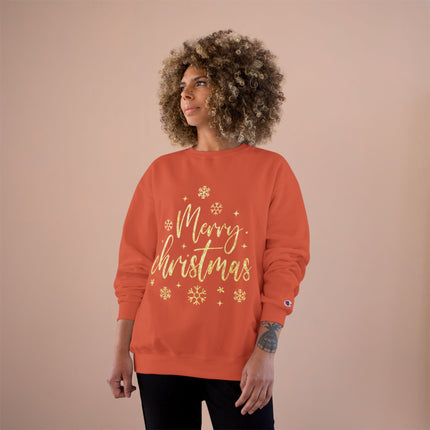 Christmas themed Champion Sweatshirt