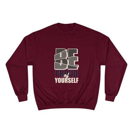 Champion-Sweatshirt mit Typografie-Motiv